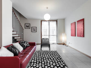 Home Staging presso Centro Residenziale in Lainate (MI), Gabriella Sala Design Gabriella Sala Design Minimalist Oturma Odası