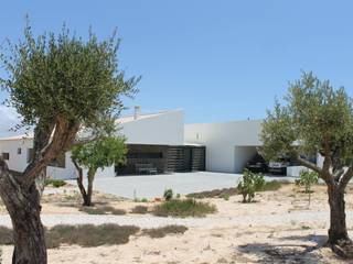 woonhuis in caramujeira, Chitekt Chitekt Casas modernas