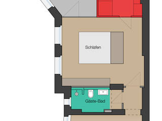 MEYLENSTEIN: Wohnungsumbau Berlin-Schöneberg, Meylenstein: modern von Meylenstein,Modern