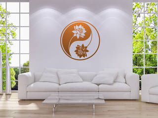 Mit Wandtattoos zur Wohlfühloase, Lichterleben.com Lichterleben.com Asian style living room