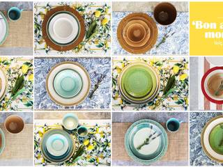 LOIÇA AO KG, Entre Led e Design Entre Led e Design KitchenCutlery, crockery & glassware Ceramic Multicolored