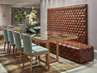 Decora Líder Vitória - Sala Descolada, Lider Interiores Lider Interiores Modern Dining Room