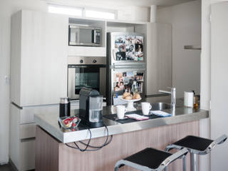Depto FL, MeMo arquitectas MeMo arquitectas 現代廚房設計點子、靈感&圖片