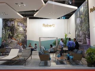 Stand Roberti Rattan s.r.l. - Salone del Mobile Milano 2015, Andrea Gaio Design Andrea Gaio Design Ticari alanlar