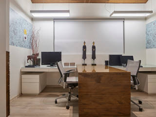 Residência AM, Isabela Canaan Arquitetos e Associados Isabela Canaan Arquitetos e Associados Modern style study/office