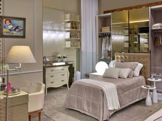 Mostra de Ambientes de Sete Lagoas - Suíte da Filha, Lider Interiores Lider Interiores Moderne Schlafzimmer