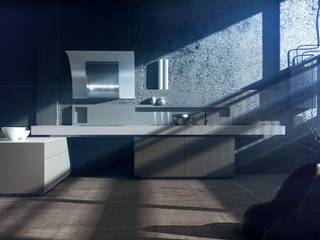 Interior Render, Visual4d - Rendering&Multimedia Visual4d - Rendering&Multimedia Cucina minimalista