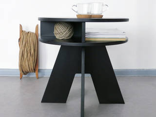 homify Modern living room Wood Wood effect Side tables & trays