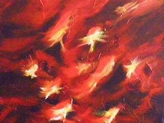 EMBRASEMENT, ANVAL Artiste Peintre ANVAL Artiste Peintre Otros espacios Algodón Rojo