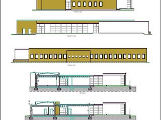 SCUOLA PRIMARIA A MOTTEGGIANA, STUDIO TECNICO ARCH. VITTORIO VALPONDI STUDIO TECNICO ARCH. VITTORIO VALPONDI Salas de entretenimiento