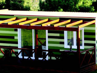 Casas de madera y bungalows , BS Ingeniería BS Ingeniería Casas de estilo rural Madera Verde