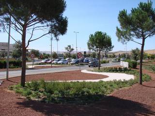 Centro commerciale, Annibale Sicurella - laborArch Annibale Sicurella - laborArch Śródziemnomorski ogród