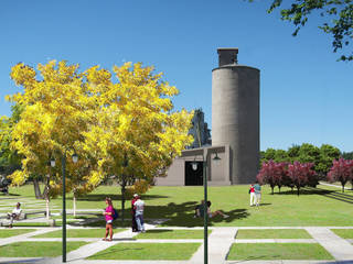 “Valororización y Refuncionalización de los Terrenos del Ferrocarril-Diseño Paisajístico Parque Recreativo “La Estación”, Ciudad de Tancacha, Provincia de Córdoba, MARIELA DURA ARQUITECTURA PAISAJISTA MARIELA DURA ARQUITECTURA PAISAJISTA Jardines de estilo moderno