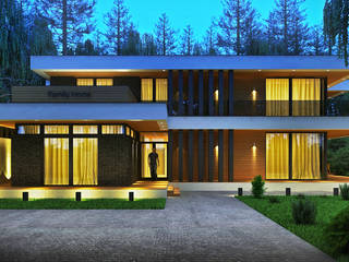 Il'dar-house, Sboev3_Architect Sboev3_Architect Modern houses