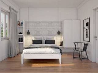 Moradia Sintra, MRS - Interior Design MRS - Interior Design Modern Bedroom White