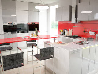 Concept Cucina, Proreal3D Proreal3D Modern kitchen