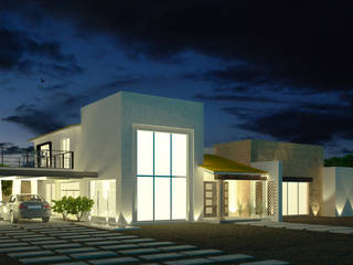 Casa O-M, Jeost Arquitectura Jeost Arquitectura Nhà phong cách mộc mạc Cục đá
