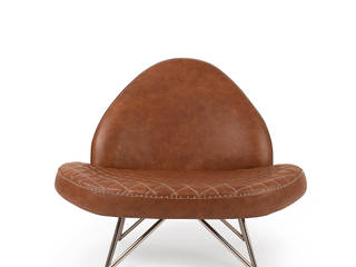 Nest Chair , GOTO GOTO Mediterranean style living room Leather Grey
