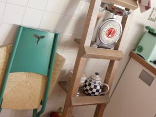 scaletta multifunzione, Irtem Irtem Rustic style kitchen Cabinets & shelves