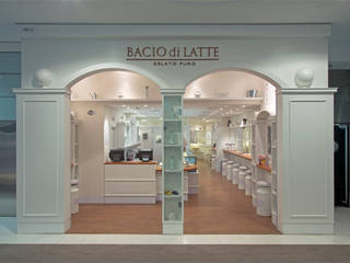 GELATERIA BACIO DI LATTE - MORUMBI SHOPPING, AMAC CONSTRUTORA AMAC CONSTRUTORA Commercial spaces