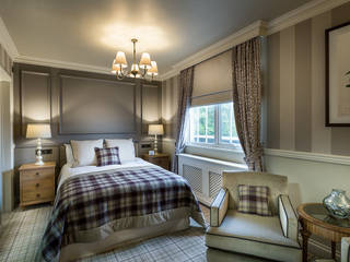 Down Hall Country House Hotel - Bedroom Refurbishment, Rachel McLane Ltd Rachel McLane Ltd Commercial spaces