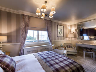 Down Hall Country House Hotel - Bedroom Refurbishment, Rachel McLane Ltd Rachel McLane Ltd Commercial spaces