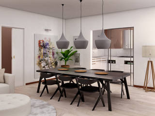 Visualizzazioni interni, PlanimetrieArredate.it PlanimetrieArredate.it Modern dining room