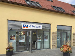 Filiale Römerkastell Volksbank Stuttgart, PFERSICH Büroeinrichtungen GmbH PFERSICH Büroeinrichtungen GmbH Commercial spaces