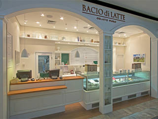 GELATERIA BACIO DI LATTE - SHOPPING IBIRAPUERA, AMAC CONSTRUTORA AMAC CONSTRUTORA Ruang Komersial