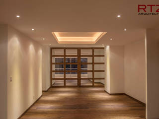 Departamento en Club de Golf, RTZ-Arquitectos RTZ-Arquitectos Paredes y pisos de estilo moderno