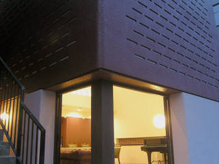 ゲストハウス, アウラ建築設計事務所 アウラ建築設計事務所 หน้าต่าง