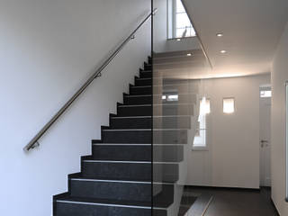 Aux portes du Limbourg, Luc Spits Interiors Luc Spits Interiors Stairs