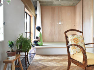 石川台のアパート, MoY architects | 山本基揮建築設計 MoY architects | 山本基揮建築設計 Living room