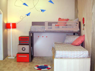 Litera cruzada con compacto, Alábega Alábega Nursery/kid’s room