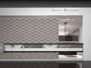 Baselworld - Maurice La Croix stand, PLASTICO.design PLASTICO.design Commercial spaces