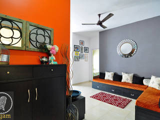 Apartment Remodel, Aegam Aegam Modern living room