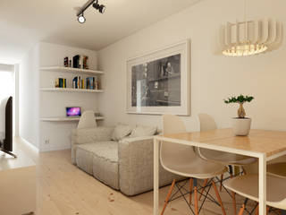 Mini T1, José Tiago Rosa José Tiago Rosa Minimalist living room