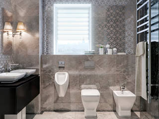 Ванная в современном стиле, Lumier3Design Lumier3Design Modern bathroom