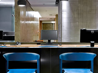 Clinica Oftalmológica em Brasilia, Grupo Visao., SAINZ arquitetura SAINZ arquitetura Commercial spaces Grey