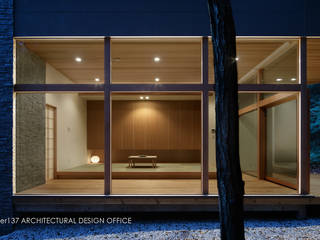 040軽井沢Cさんの家（増築）, atelier137 ARCHITECTURAL DESIGN OFFICE atelier137 ARCHITECTURAL DESIGN OFFICE Будинки