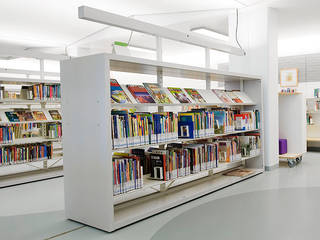 Bibliotheek de Beuk - Woerden - the Netherlands, iduna iduna Modern study/office