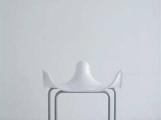 Wave Chair, NORIKO HASHIDA DESIGN NORIKO HASHIDA DESIGN غرفة المعيشة