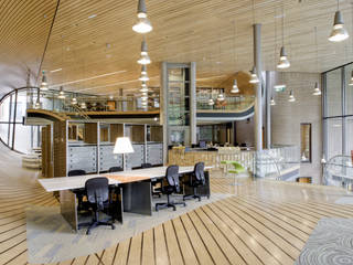 Historisch Centrum Overijssel - Zwolle - the Netherlands, iduna iduna Ruang Studi/Kantor Modern