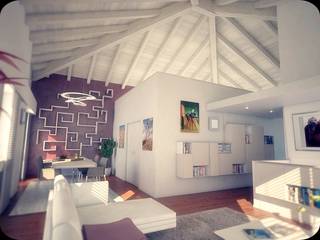 HOUSE C02, Ivan Rivoltella Ivan Rivoltella 现代客厅設計點子、靈感 & 圖片