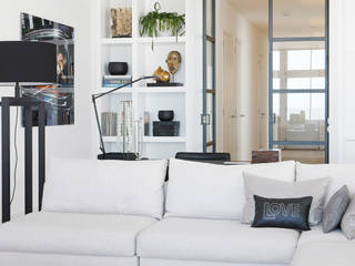 Appartement aan Zee , Grego Design Studio Grego Design Studio Modern living room