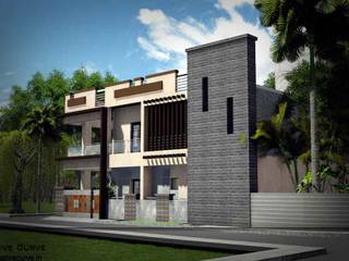 Villa Design, Creative Curve Creative Curve Modern home