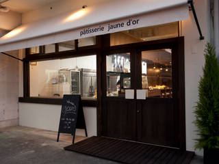 Patisserie jaune d'or (ジョンヌドール), design work 五感+ design work 五感+ Комерційні приміщення