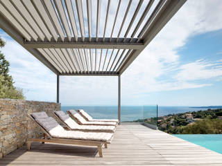 Sunset View, IQ Outdoor Living IQ Outdoor Living Piscinas modernas Alumínio/Zinco