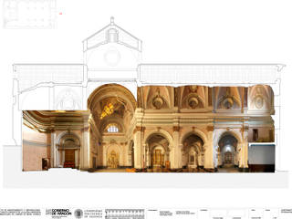 Sanierung von die Kirche “Inmaculada de Linares de Mora”, Spanien., Pizzeghello - Architekten Berlin Pizzeghello - Architekten Berlin 지중해스타일 주택