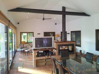 Casa de piscina - La Sierrezuela, gsformato gsformato Classic style living room
